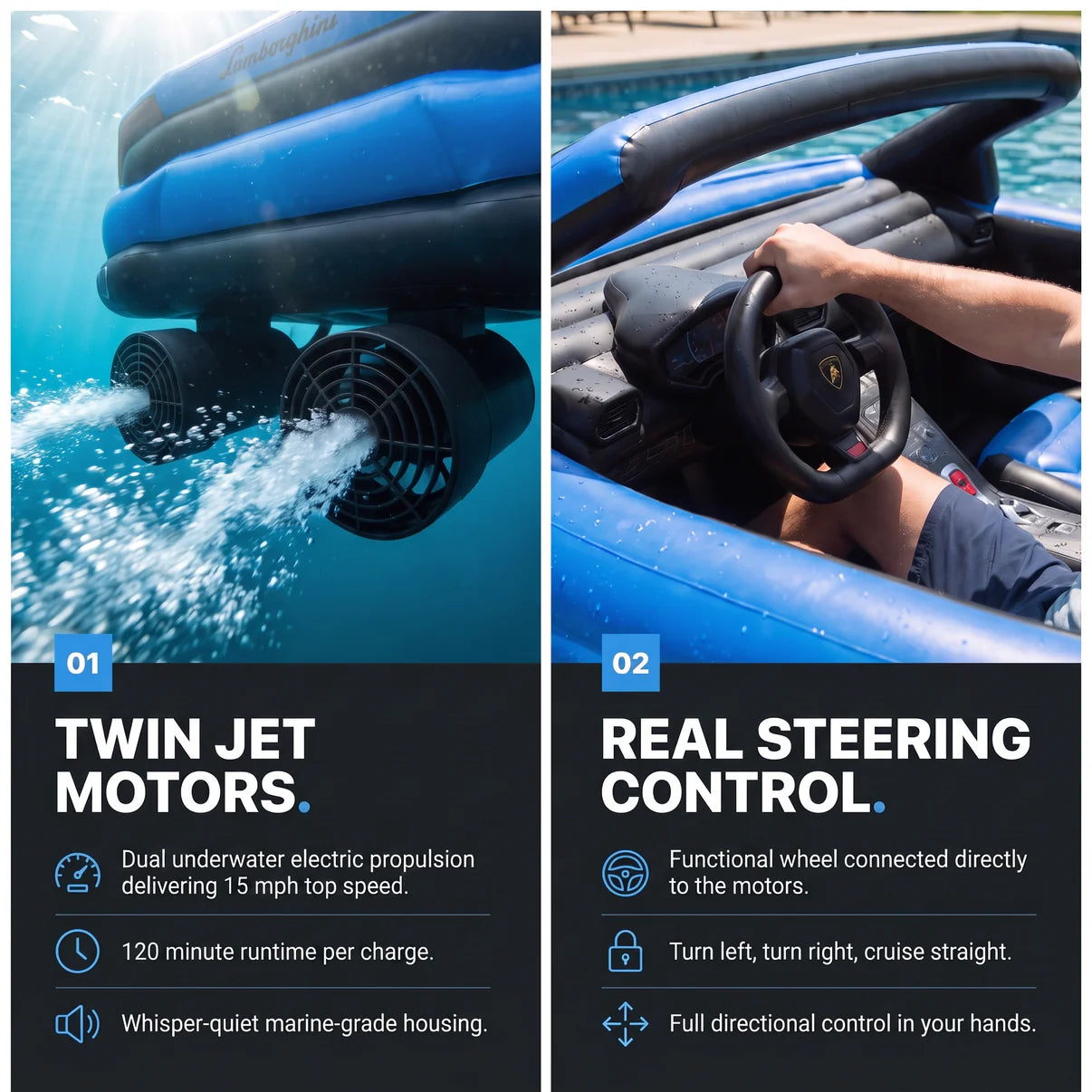 Motorized Summer Floatie GT