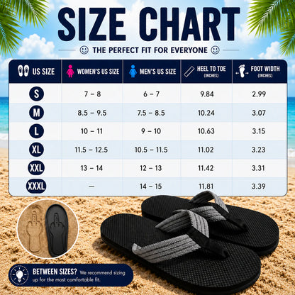 Middle Finger Flip Flops