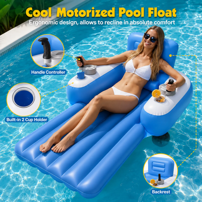 ChillNova™ | Premium Motorized Water Lounger